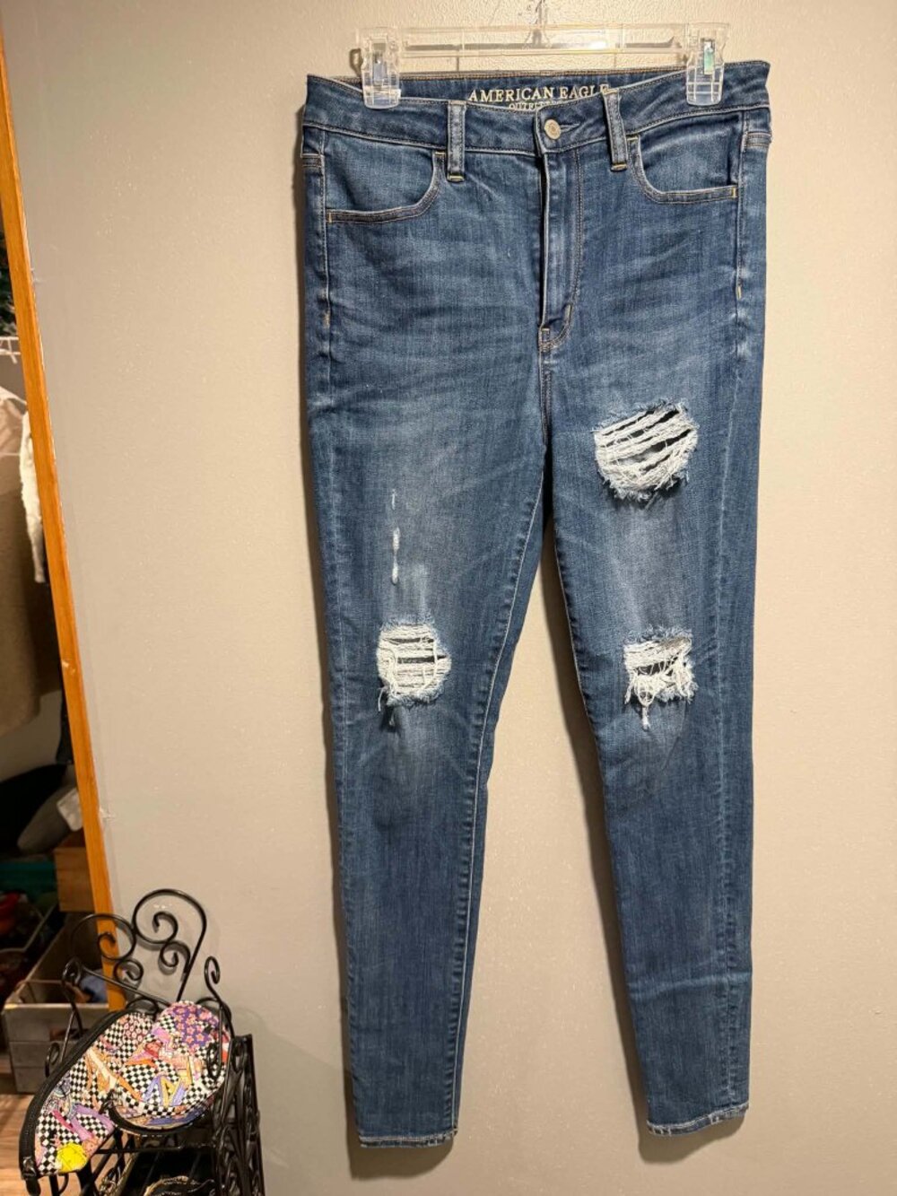 American Eagle High Rise Jegging Size 8 Long